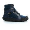 Koel4kids Mica Vegan Tex 04T001.50E-110 Blue barefoot zimní boty (Veľkosť 24, Vnútorná dĺžka topánky 158, Vnútorná šírka topánky 64)
