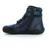 Koel4kids Mica Vegan Tex 04T001.50E-110 Blue barefoot zimní boty (Veľkosť 24, Vnútorná dĺžka topánky 158, Vnútorná šírka topánky 64)