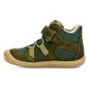 Koel4kids Beau Wool khaki zimní barefoot boty (Veľkosť 21, Vnútorná dĺžka topánky 134, Vnútorná šírka topánky 64)