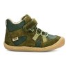 Koel4kids Beau Wool khaki zimní barefoot boty (Veľkosť 21, Vnútorná dĺžka topánky 134, Vnútorná šírka topánky 64)