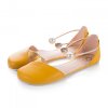 elegantné farebné barefoot sandálky