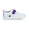 Bobux Pace Optical White-Murasaki purple (I Walk) barefoot boty (Veľkosť 23, Vnútorná dĺžka topánky 152, Vnútorná šírka topánky 62)