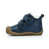 Bundgaard Bloom TEX Navy FG zimní barefoot boty (Veľkosť 20, Vnútorná dĺžka topánky 128, Vnútorná šírka topánky 58)