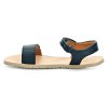 tmavé barefoot sandále