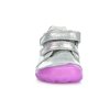 D.D.Step S073-51424 Silver celoroční kotníkové barefoot boty (Veľkosť 20, Vnútorná dĺžka topánky 130, Vnútorná šírka topánky 60)