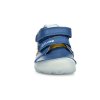 D.D.Step S073-51696A Bermuda Blue celoroční kotníkové barefoot boty (Veľkosť 20, Vnútorná dĺžka topánky 130, Vnútorná šírka topánky 60)