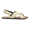 Groundies Verona Vegan Beige barefoot sandály (Veľkosť 37, Vnútorná dĺžka topánky 242, Vnútorná šírka topánky 81)