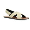 Groundies Verona Vegan Beige barefoot sandály (Veľkosť 37, Vnútorná dĺžka topánky 242, Vnútorná šírka topánky 81)