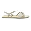 Groundies Corfu Off-white barefoot sandály (Veľkosť 37, Vnútorná dĺžka topánky 249, Vnútorná šírka topánky 83)