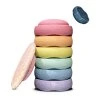 Stapelstein Spring Special Rainbow Set pastel - Little Shoes