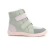 topánky Baby Bare Febo Winter Grey/Pink (s membránou/Asfaltico)