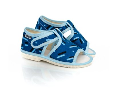 Manik detské papučky - s otvorenou špičkou chlapčenské