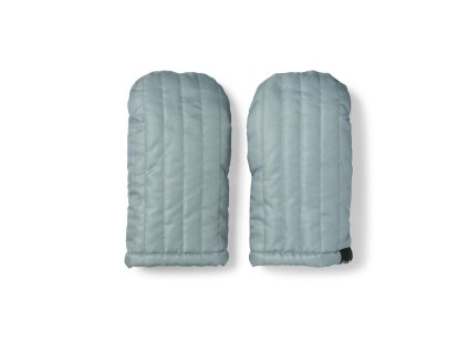 50620559193NA Stroller Mittens Pebble Green Front AW22 PP