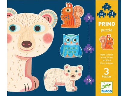 djeco puzzle pro nejmensi v lese