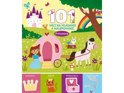 Princezné - 101 vecí na hľadanie a nalepovanie
