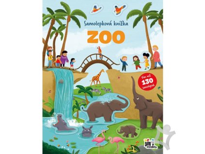 Jiri Models Samolepková knižka Zoo