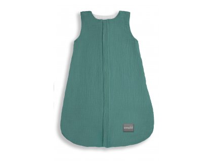 11586 4 oboustranny letni muselinovy spaci pytel ocean green 0 6 mesicu
