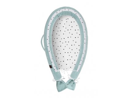 Hniezdo pre bábätko Sleepee Newborn Royal baby - Ocean mint