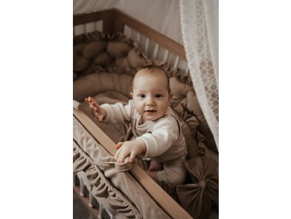 Hniezdo pre bábätko Glam - Capuccino