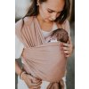MINU Baby Wrap Elastická šatka na nosenie bábätka - Light Brown