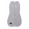 Zavinovačka Sleepee First Step Swaddle s čiapočkou zdarma - Tmavo šedá