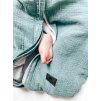 11568 14 oboustranny letni muselinovy spaci pytel ocean green