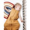 Obojstranný mušelínový spací vak Sleepee 0-4 mesiace - Sunflower