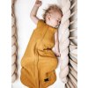 Obojstranný mušelínový spací vak Sleepee 0-4 mesiace - Sunflower