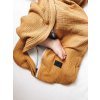 Obojstranný mušelínový spací vak Sleepee 0-4 mesiace - Sunflower
