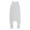11667 11 oboustranny spaci pytel s nohavicemi melange grey s druha strana