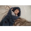 Mušelínová zavinovačka Sleepee - Grey Šedá