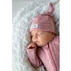13155 10 35760 moniel detska cepice dots ruzova 0 3 mesice