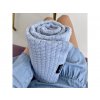 874 2 lullalove lehka decka z vlny merino motylek premium modra