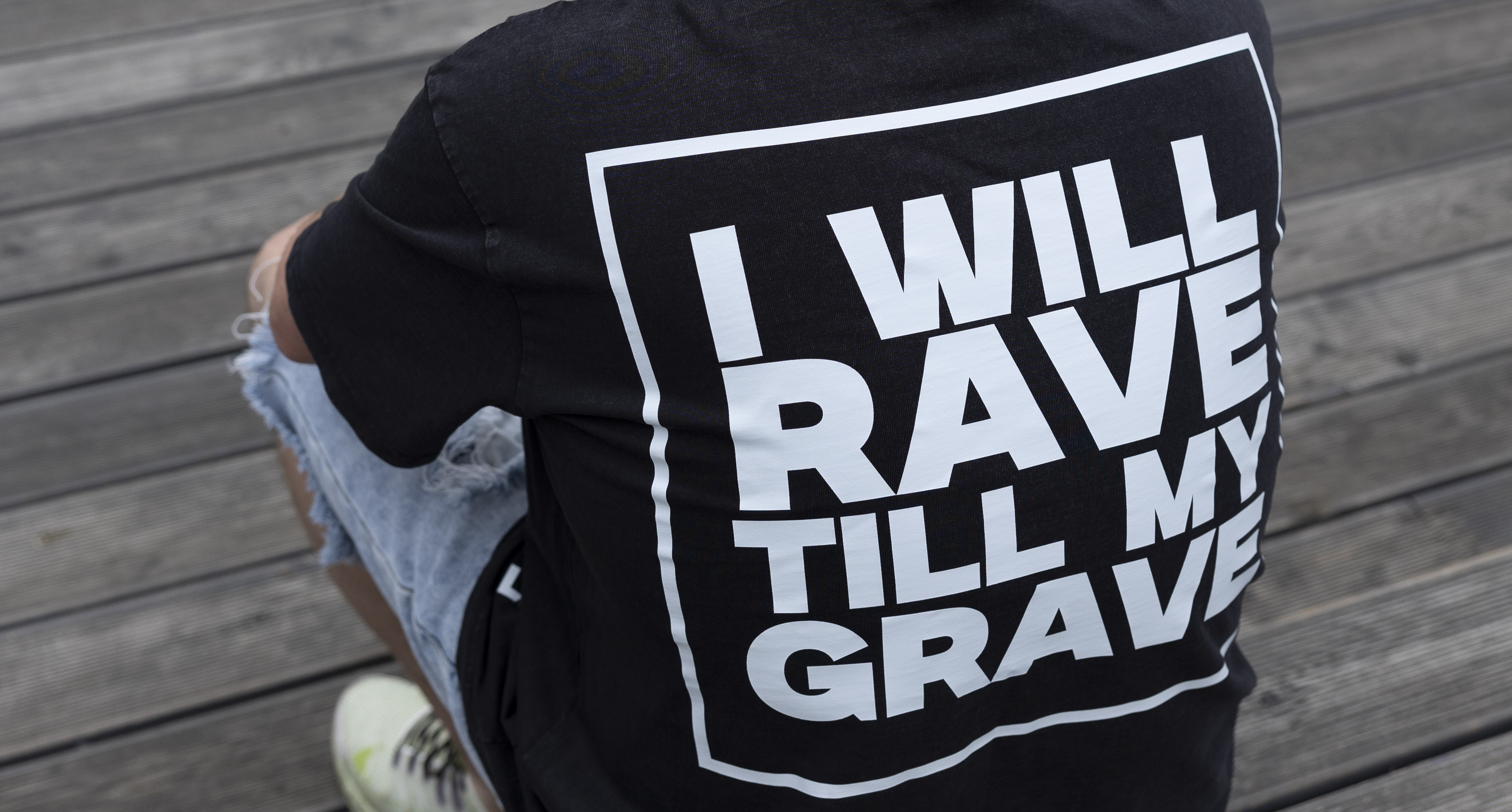 I WILL RAVE TILL MY GRAVE - UNISEX Heavy Oversize