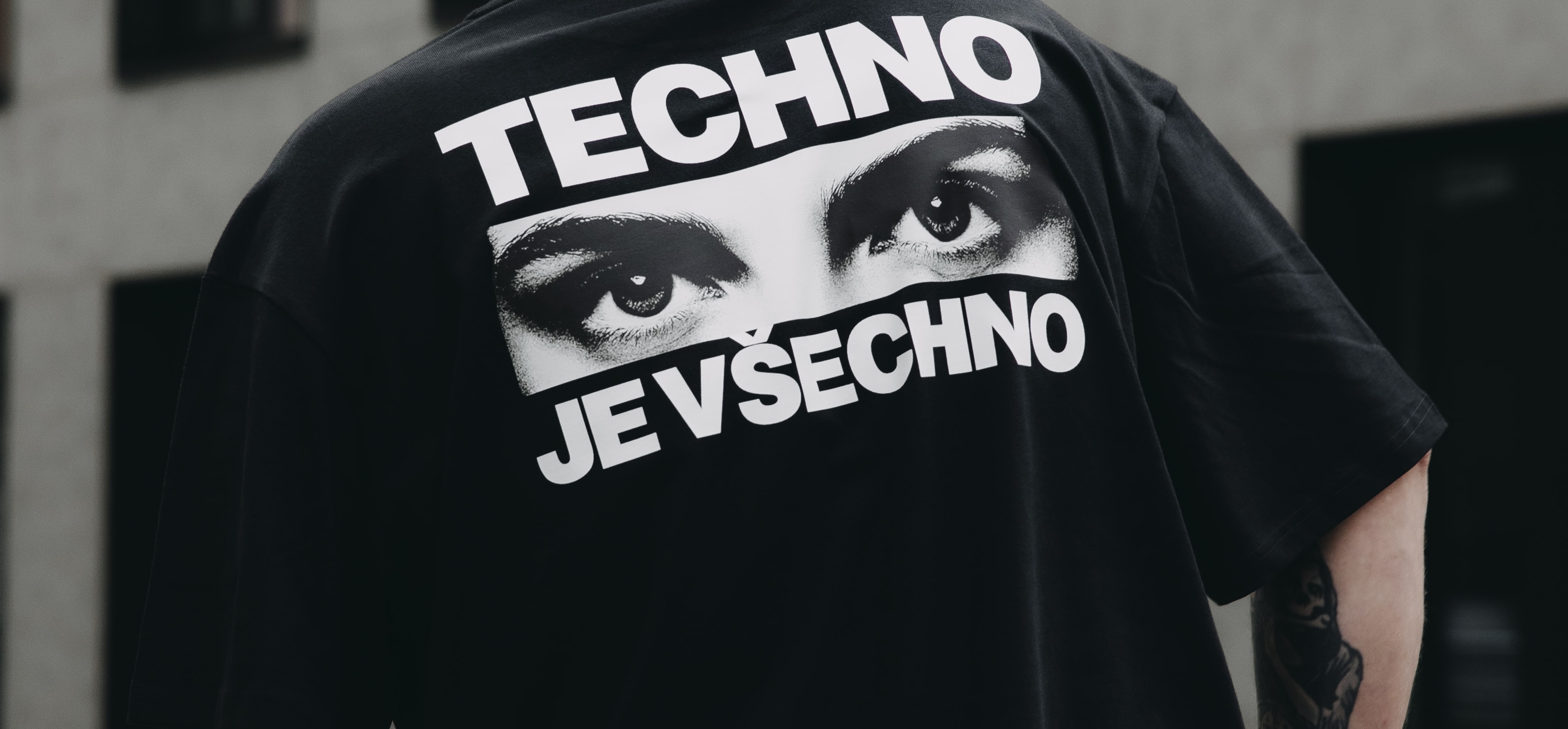 TECHNO JE VŠECHNO - UNISEX Heavy Oversize
