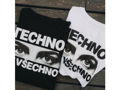 TECHNO JE VŠECHNO - UNISEX Heavy Oversize