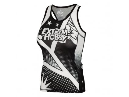 Tank Top Rashguard COMICS ČERNÝ
