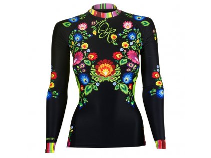 DÁMSKÝ RASHGUARD LONG SLEEVE FOLK