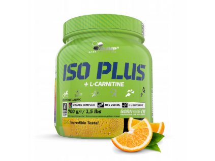 Energetický nápoj Iso Plus 700g pomeranč
