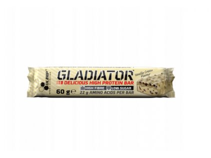 Proteinová tyčinka Gladiator 60g vanilková