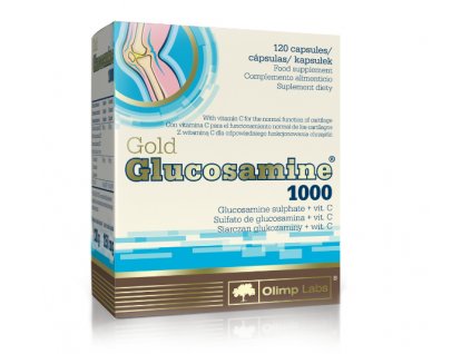 Glucosamine Gold 120 kapslí silné kosti a klouby
