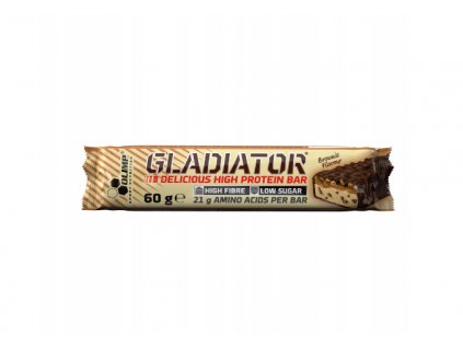 Proteinová tyčinka Gladiator 60g brownie