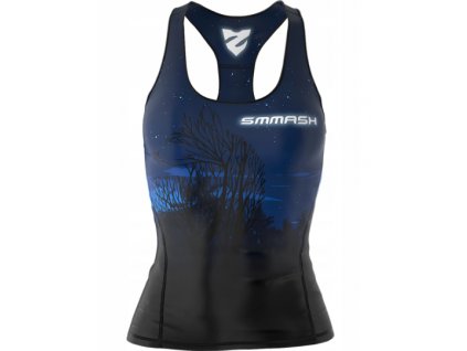 Dámské tílko top tank Redy Mary modré (2)