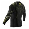 Pánské triko rashguard s dlouhým rukávem Smmash ARMOUR - X černé,různé rozměry