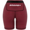 Dámské kompresní běžecké kraťasy šortky Burgundy vínové (4)