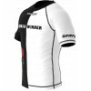 Dětské tričko s krátkým rukávem Rashguard pro MMA BJJ Ninja Winner černo bílé (1)