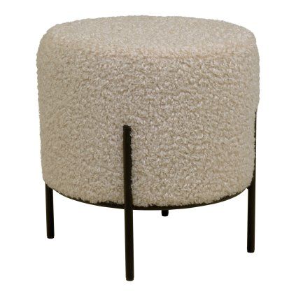 Alford pouf šedý