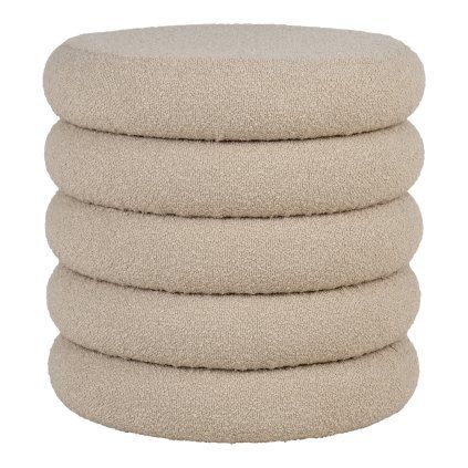 Brooklyn pouf bouclé