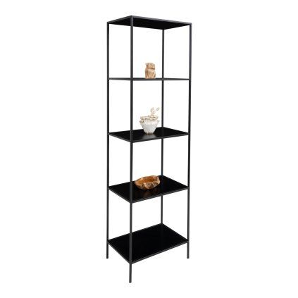 Vita policový regál 51 cm – černý kov