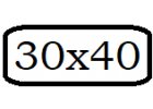 Lamely 30x40 mm